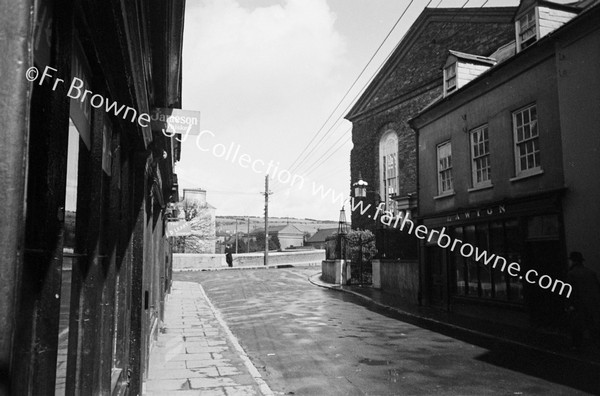 BRIDGE ST  POSITION OF OLD BRIDGE  ( V. REV. J SCAMMELL P.P. V.F. )